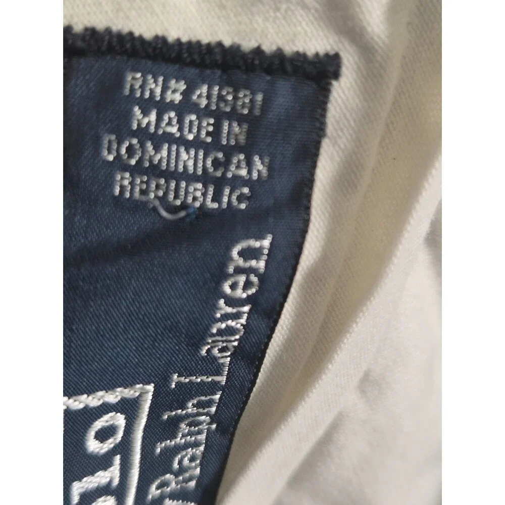 Vtg Polo Ralph Lauren Pants Mens 38x29 (38×32 Tag) Blue Linen Pleated Cuffed